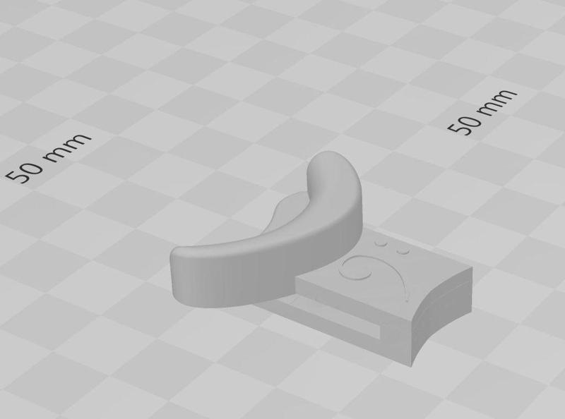 Ukulele Bass Thumb rest