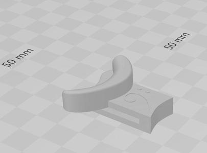 Ukulele Bass Thumb rest