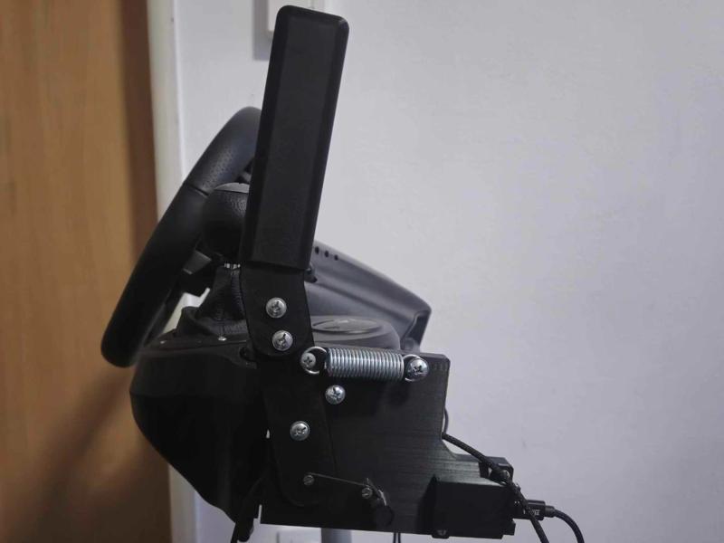Sim racing handbrake for Logitech G920