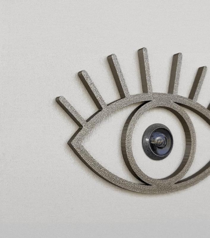 Evil Eye Magnet For Door Peephole or Fridge – 3D Printable STL File