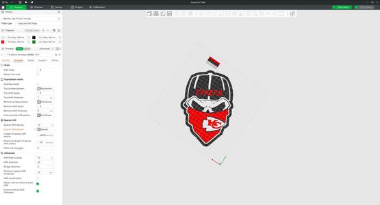 Kansas City Chiefs Faceplate