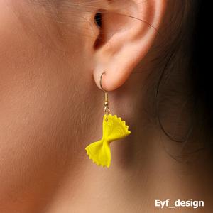 Pasta Earrings