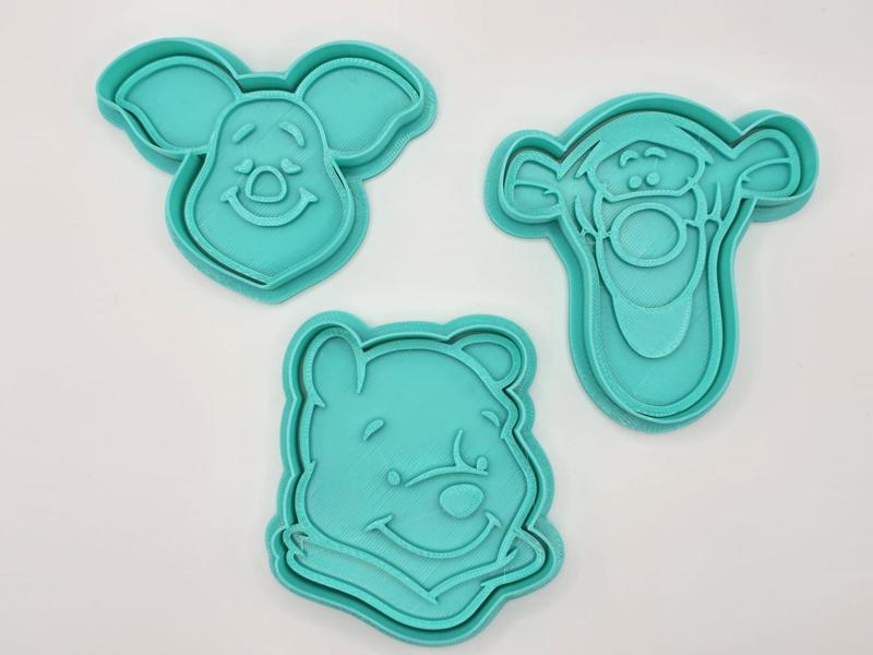 Winnie The Pooh Cookie Cutter Playdoh Stamp Pack 1