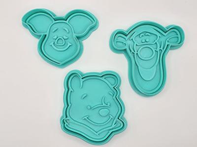 Winnie The Pooh Cookie Cutter Playdoh Stamp Pack 1