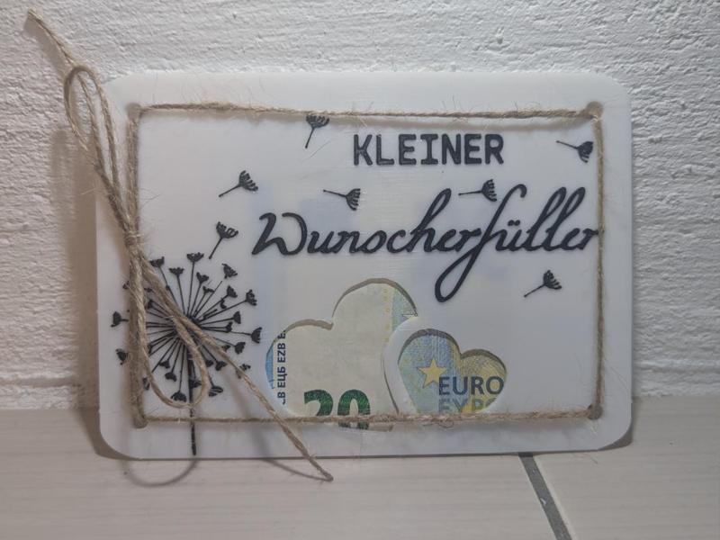 Wish-fulfilling Dandelion Money Gift