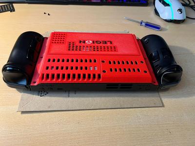 Legion Go Dual SSD mod Backplate