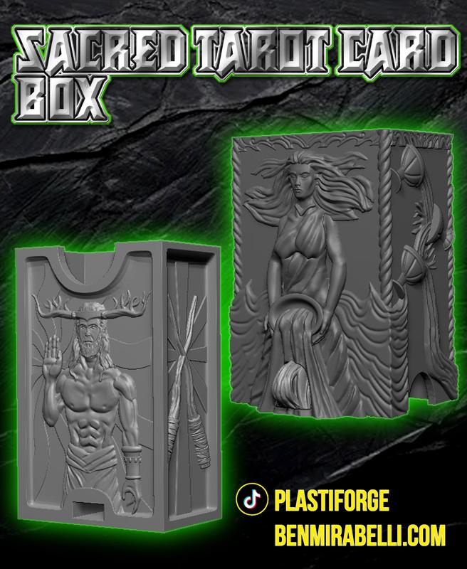 Sacred Tarot Card box