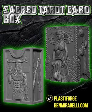 Sacred Tarot Card box