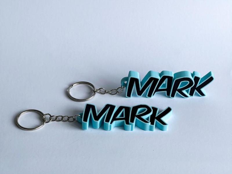 Lovely key chain with the name Mark