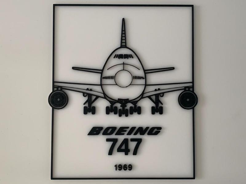 Boeing 747 Poster
