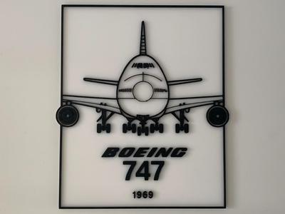 Boeing 747 Poster