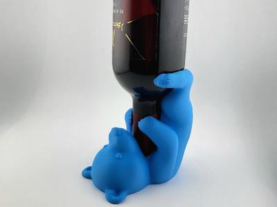 gummy bear wine bottle holder Easter 