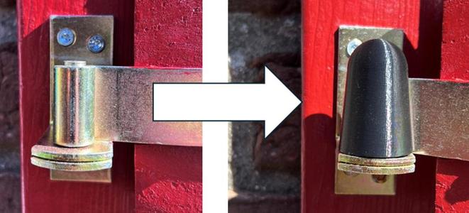 Hinge protective cover - Scharnier Schutzhülle