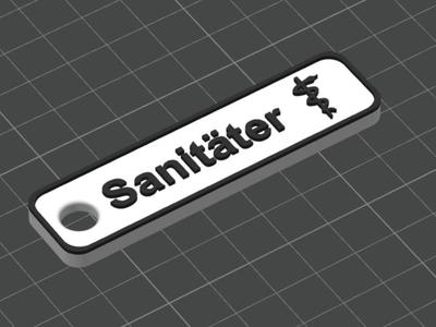 Paramedic Keychain