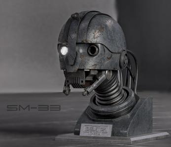 SM-33 life size bust