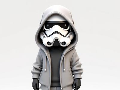 Mini Stormtrooper Urban Vibes