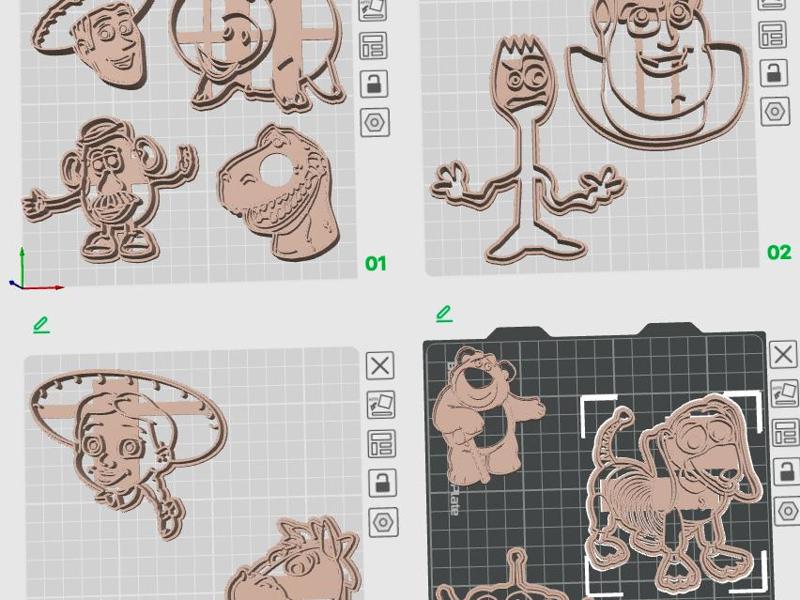 Toy Story Cookie Cutter Set