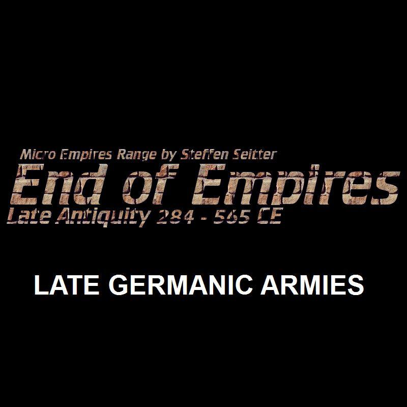 6mm to 10mm - Late Germanic Armies