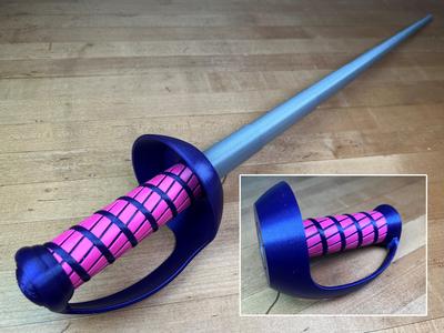 Pirate Sword Print-in-Place Multi-Color