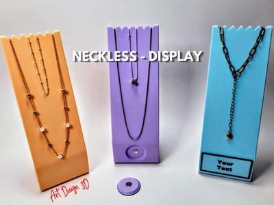 Neckless - Display with Sign