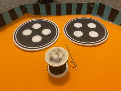Coraline Button Eyes Coster