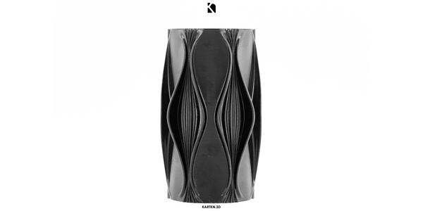 Lamina Fluidic Modern Vase