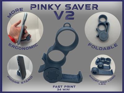 Pinky Saver 2 (Foldable + Keyring)