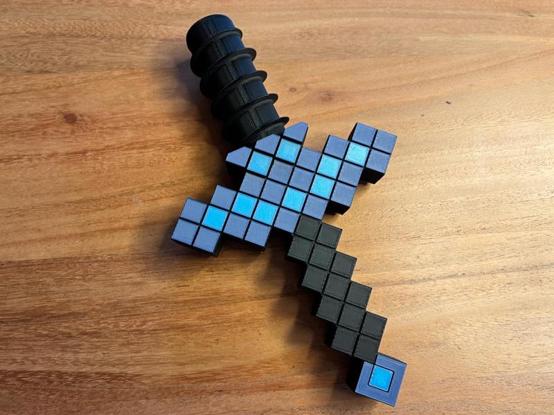 Minecraft Noodle Sword foam sword pool