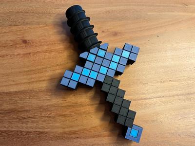 Minecraft Noodle Sword foam sword pool