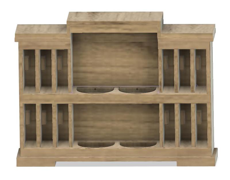 Little Tikes Story Dream Bookshelf Remix - Additional Height