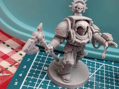 40k Librarian in Terminator Armour (Tantus)