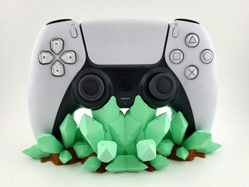 stand controller ps5 crystal