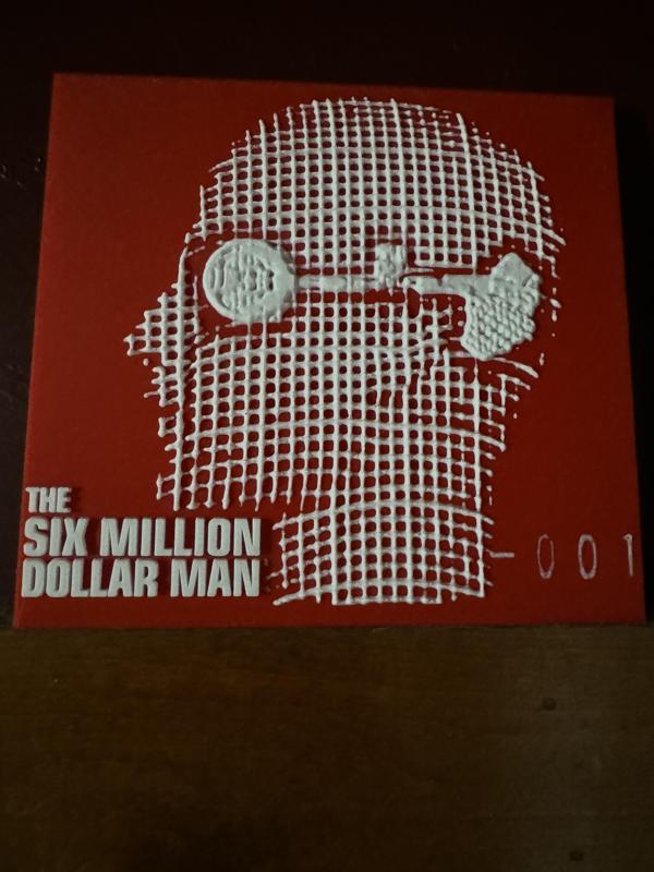 The Six Million Dollar Man Head Better Looking Eye Side View