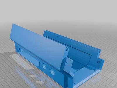 Remix Left & Right Side 45HP Skiff with rear power module and midi ports