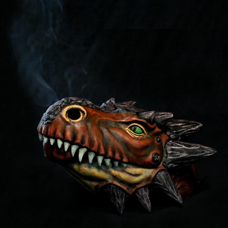 Incense stick burner - Dragon head