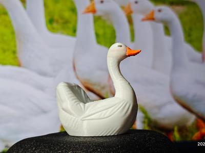 Little Goose Figurine