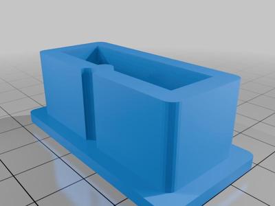 1x2 steel tubing cap .125 wall