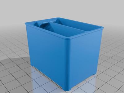 Stanley 014725R Organizer - Small Bins (2 part print) - Remix of westendriot's original design