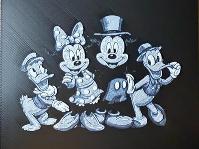 Mickey and Minnie HueForge