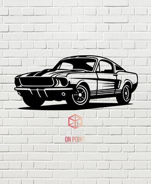 FORD MUSTANG  VINTAGE - 2D WALL ART #2