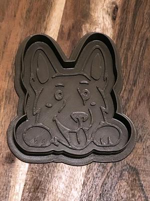 German Shepherd Cookie Cutters and Stamps