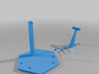 Solomon Physalis GPO2 Dedicated Gundam stand
