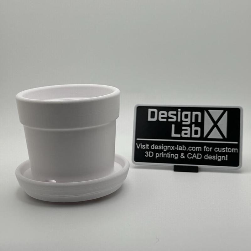 Small Round Plant Pot - designx-lab.com