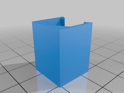 Clip-on 1/2" hex shaft spacer
