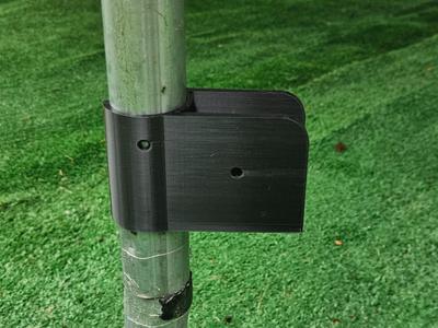Simple Automower blocker on trampoline