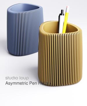 Asymmetric Pen Holder