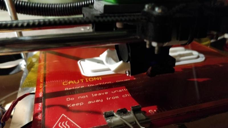 E3D v6 fan shroud for ABS printing