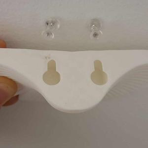 Mushroom Shelves (Thumbtack Keyholes)