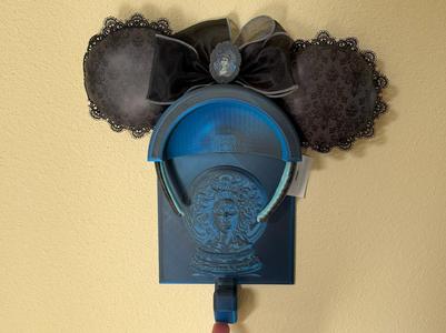 Madame Leota ear wall display and backpack hanger