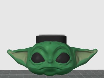 Pencil Holder Baby Yoda 
